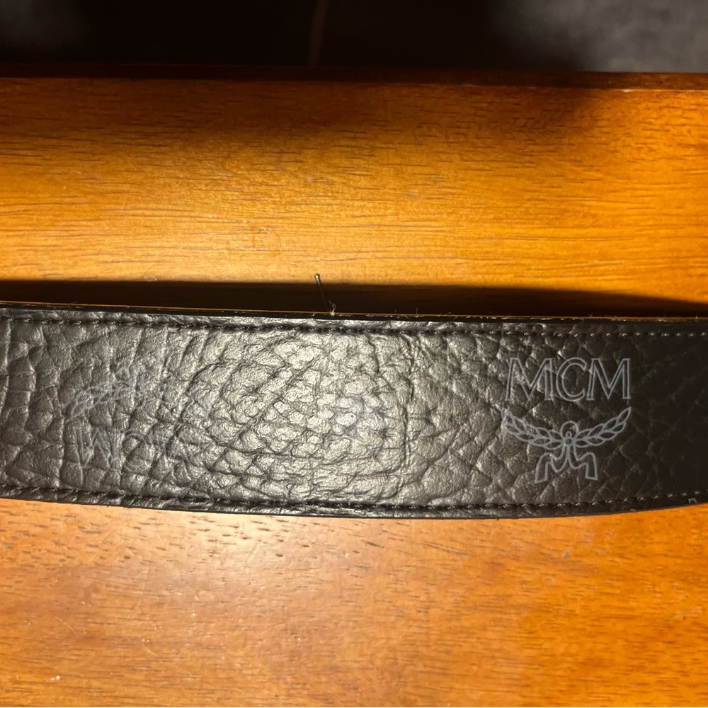 COPY - Black MCM bag & belt  sizes M & L